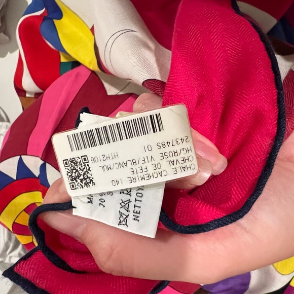 Hermes CHEVAL DE FETE SHAWL 140 - Picture 2 of 2